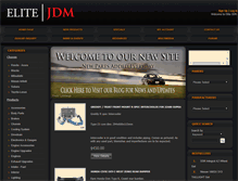 Tablet Screenshot of elitejdm.com
